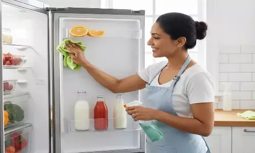 how to clean fridge easily