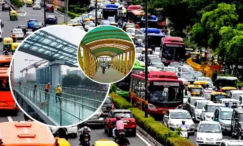 A skywalk will be built at Nigambodh Ghat in Delhi.