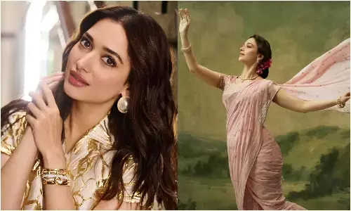 वी. शांताराम की बायोपिक से तमन्ना भाटिया का पहला लुक जारी