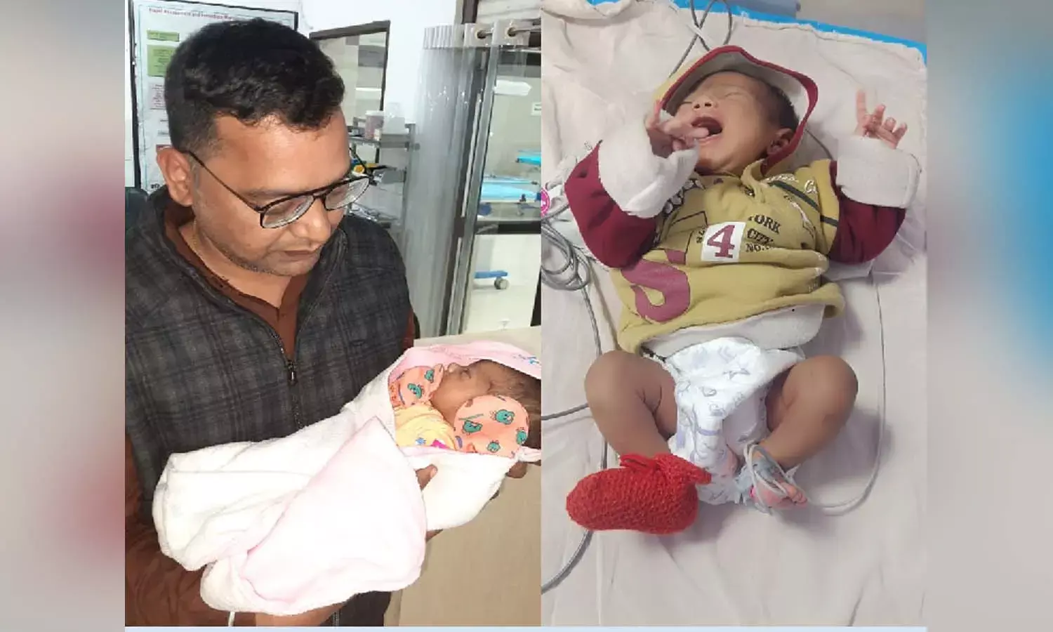 रेलवे स्टेशन में मिली नवजात बच्ची : जिला प्रशासन ने सुरक्षित कोरबा दत्तक संस्थान  पहुंचाया