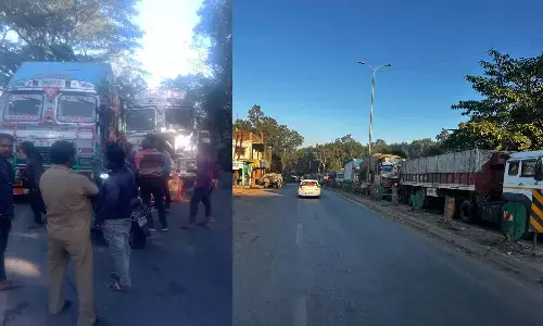 चिल्फी के जंगल में फंसी सैकड़ों गाड़ियां : घाटी पर एक वाहन खराब और फिर कई किमी लंबा जाम