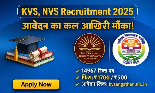 KVS–NVS Recruitment 2025