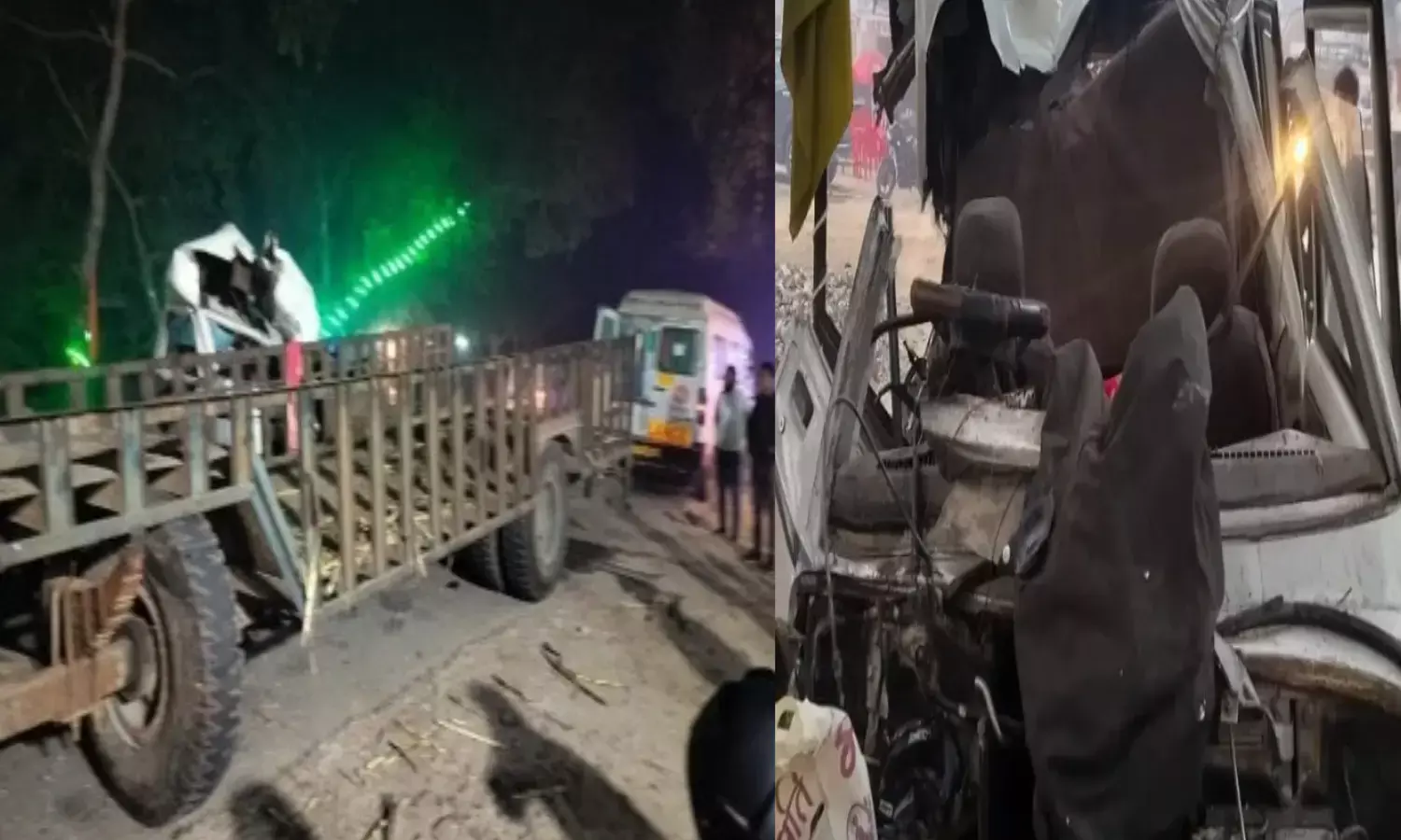 बोलेरो-ट्रैक्टर की टक्कर में 3 श्रद्धालुओं की मौत, 8 घायल बोलेरो-ट्रैक्टर की टक्कर में 3 श्रद्धालुओं की मौत, 8 घायल