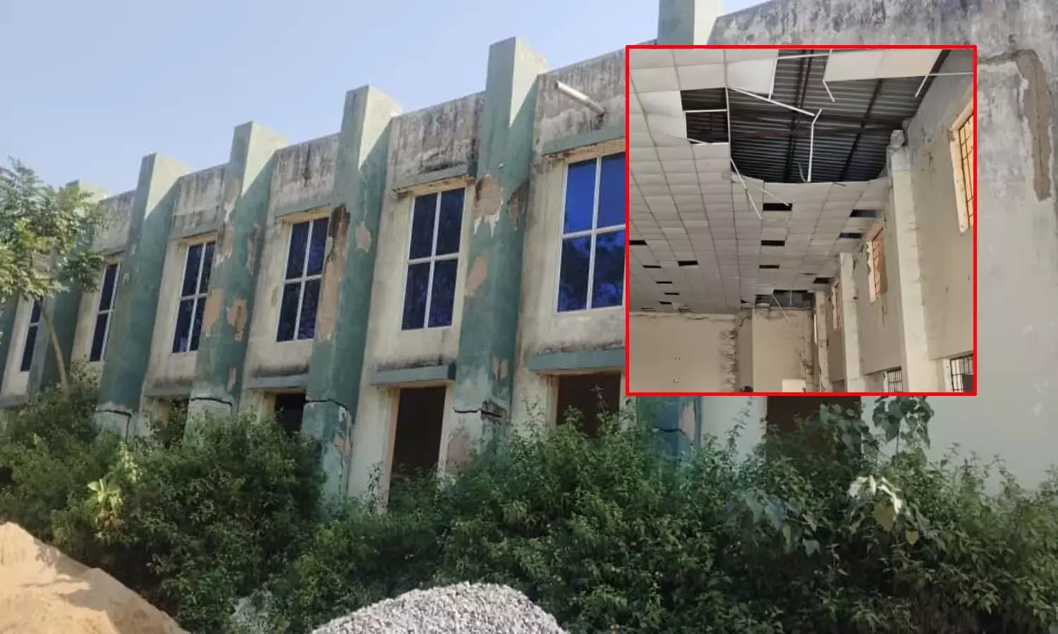 3 करोड़ की लागत से बना भवन उद्घाटन से पहले ही जर्जर, दरवाज़े-खिड़कियां चोरी 3 करोड़ की लागत से बना भवन उद्घाटन से पहले ही जर्जर, दरवाज़े-खिड़कियां चोरी