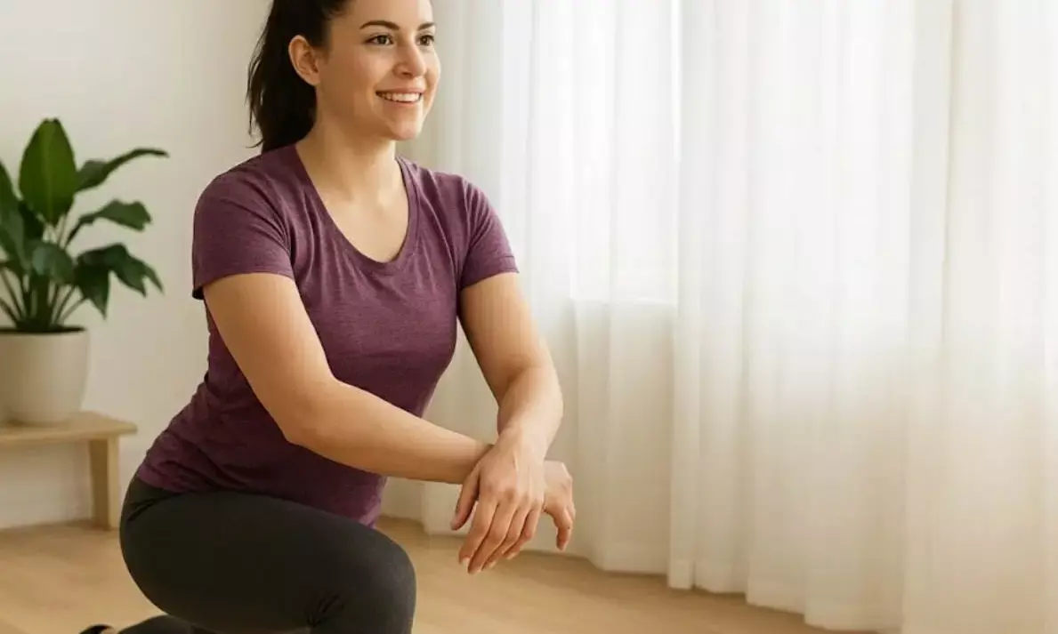 Thyroid weight gain control exercises