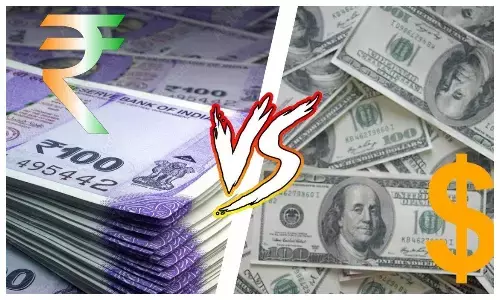 भारतीय मुद्रा में गिरावट का क्रम जारी, 90.56 के नए रिकॉर्ड निचले स्तर पर पहुंचा रुपया