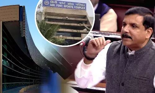 Sanjay Singh targeted the government in the Rajya Sabha.