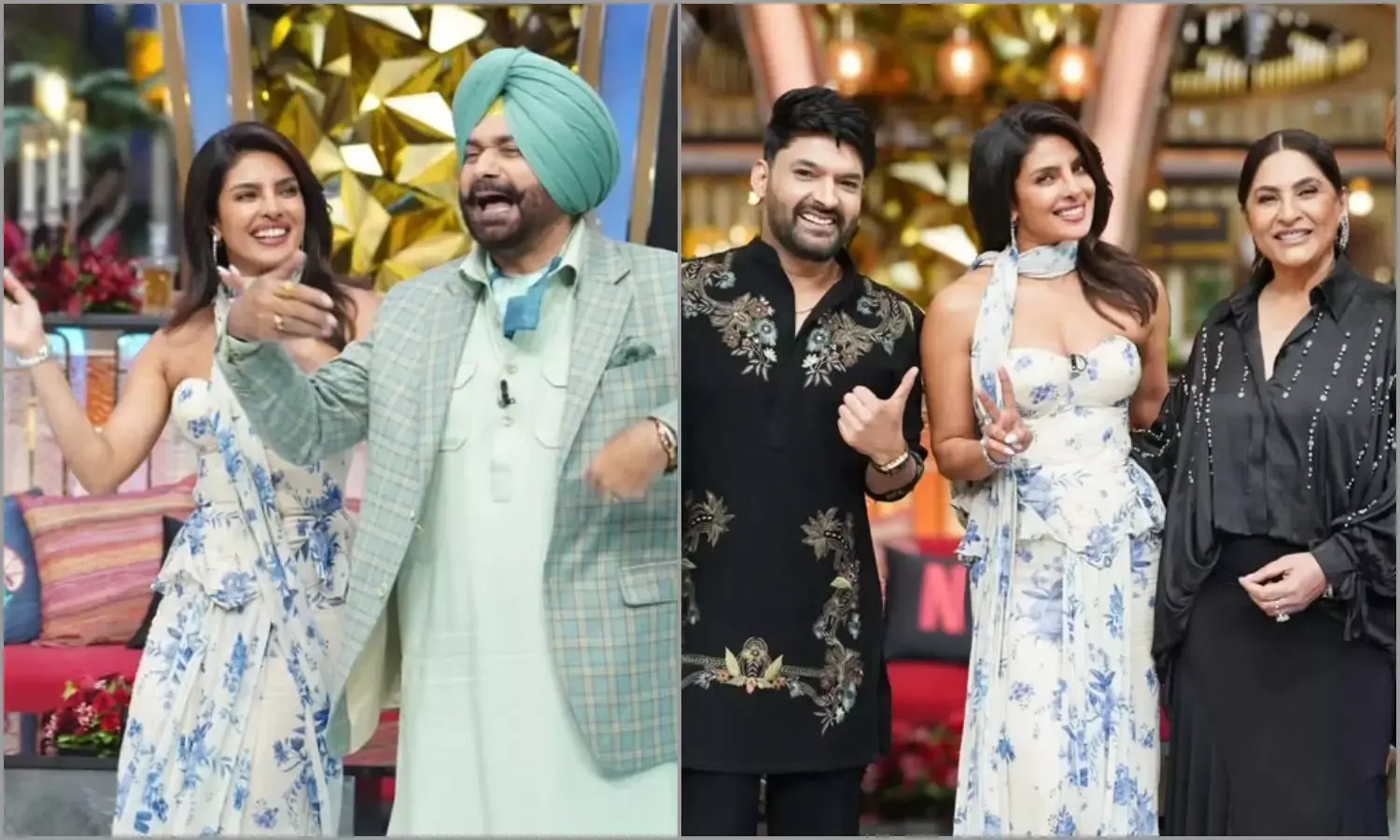 प्रियंका चोपड़ा द ग्रेट इंडियन कपिल शो के आगामी सीजन में नजर आएंगी। प्रियंका चोपड़ा द ग्रेट इंडियन कपिल शो के आगामी सीजन में नजर आएंगी।