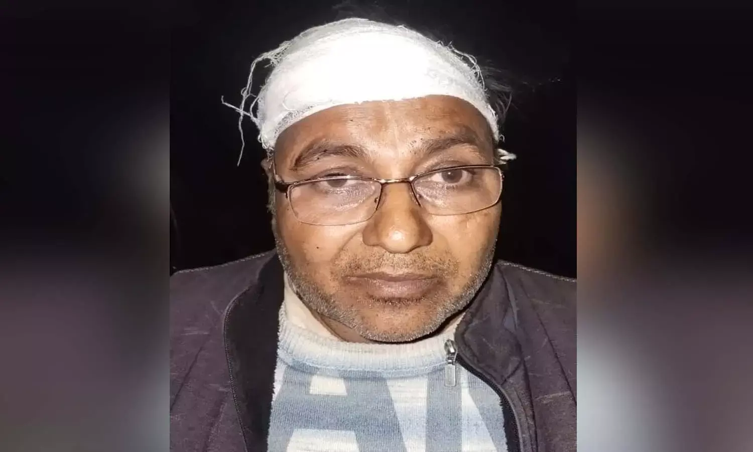 मारपीट में घायल श्रीराम फैक्ट्री संचालक मारपीट में घायल श्रीराम फैक्ट्री संचालक