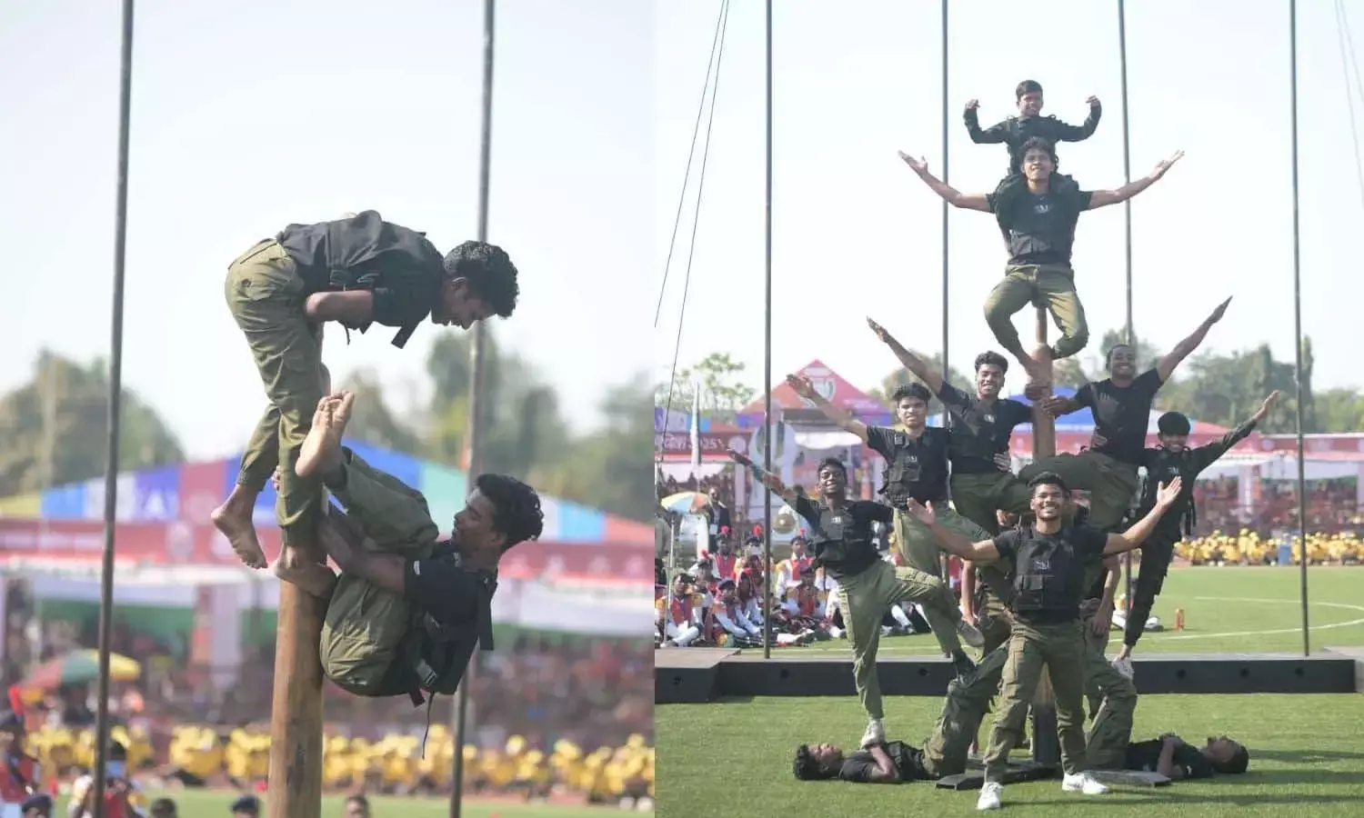 बस्तर ओलंपिक के मंच पर नारायणपुर का शौर्य : मल्लखंभ का प्रदर्शन देख शाह हुए मंत्रमुग्ध, जमकर की तारीफ बस्तर ओलंपिक के मंच पर नारायणपुर का शौर्य : मल्लखंभ का प्रदर्शन देख शाह हुए मंत्रमुग्ध, जमकर की तारीफ