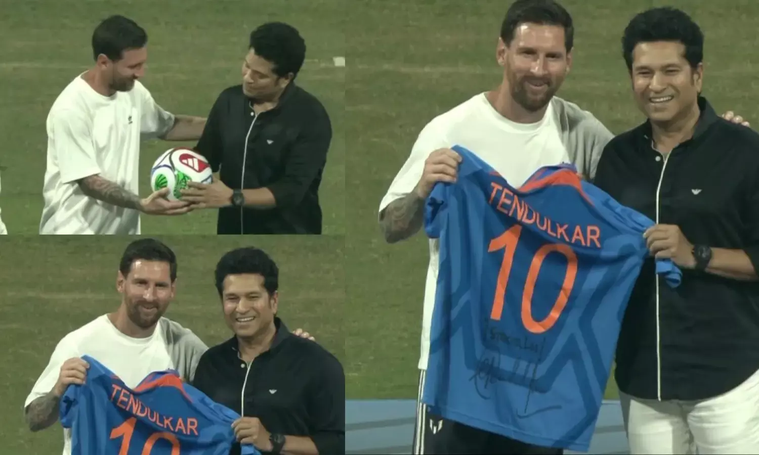 Lionel Messi Goat Tour India Sachin Tendulkar Lionel Messi Goat Tour India Sachin Tendulkar