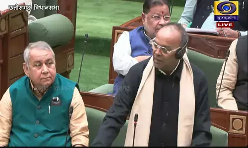 अजय चंद्राकर ने अंजोर विजन 2047 पर उठाए सवाल