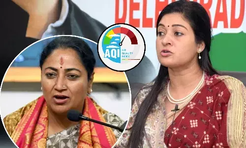 Alka Lamba targeted Rekha Gupta. Alka Lamba targeted Rekha Gupta.