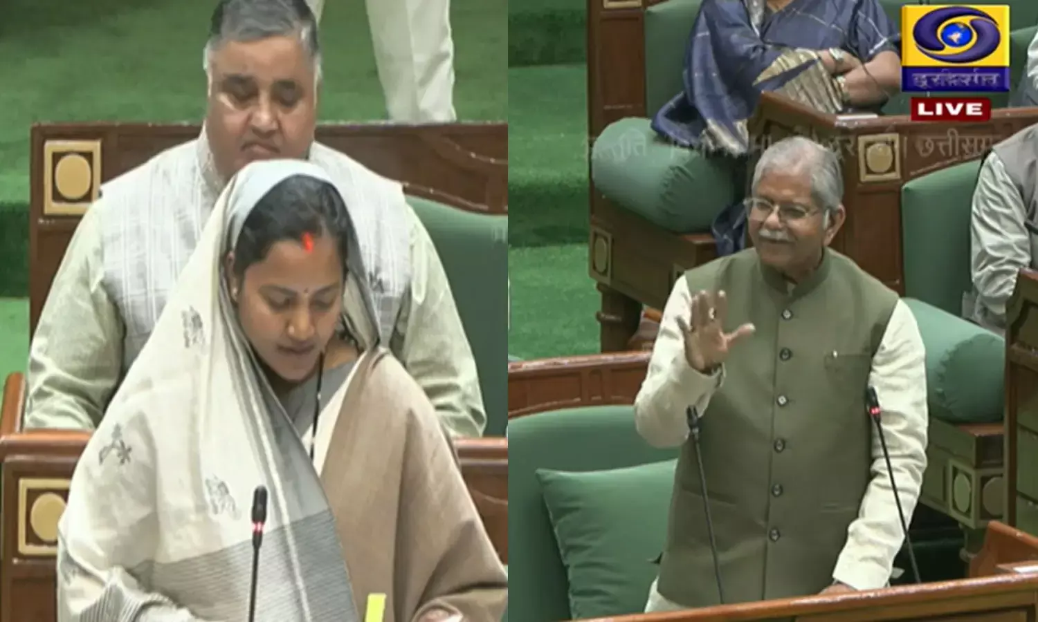 कौशिक के सवाल पर घिरीं मंत्री राजवाड़े कौशिक के सवाल पर घिरीं मंत्री राजवाड़े