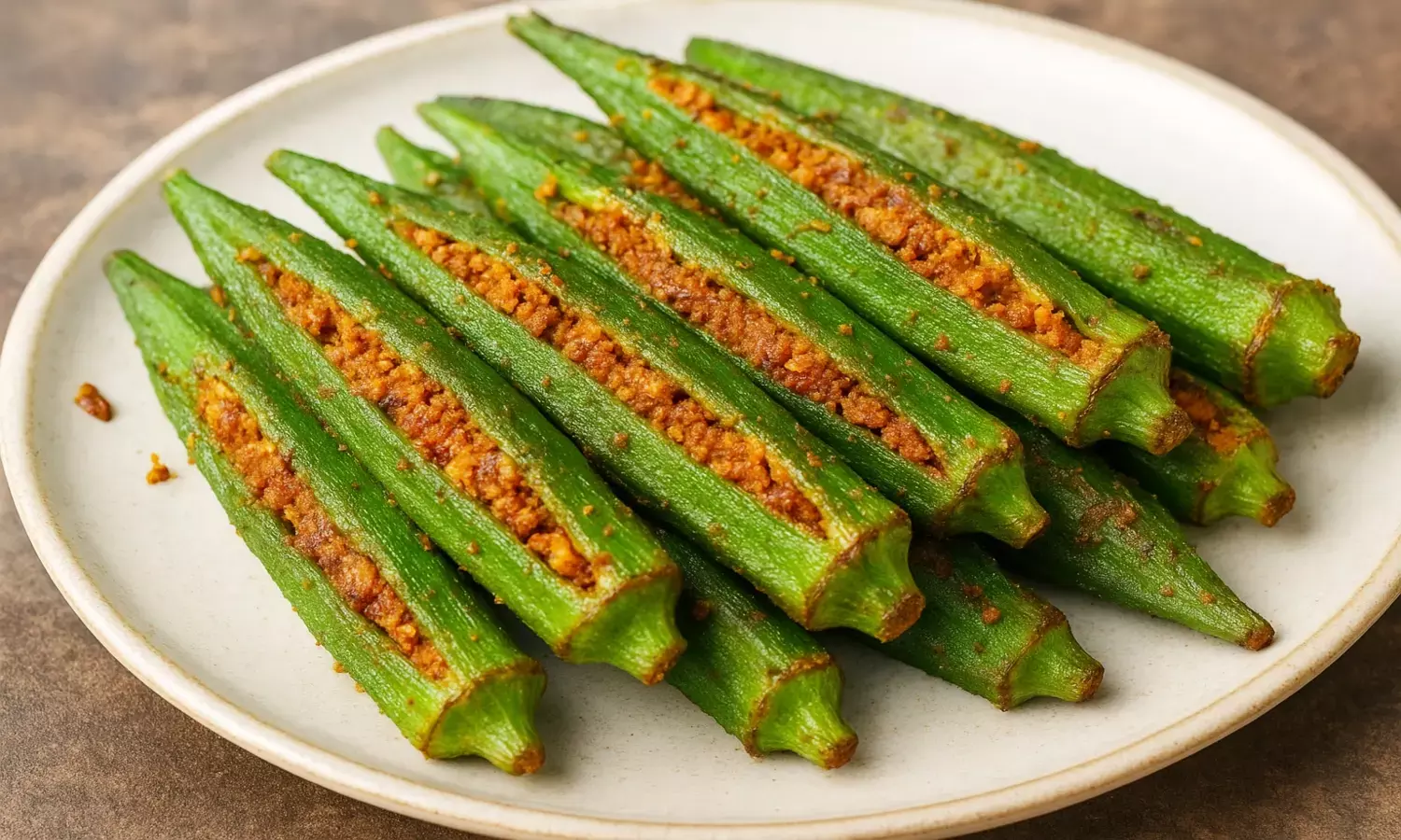 how to make bharwan bhindi recipe