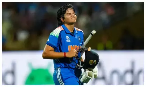 Shafali Verma ICC Womens POTM Award