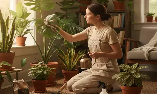 indoor plant care tips in winter