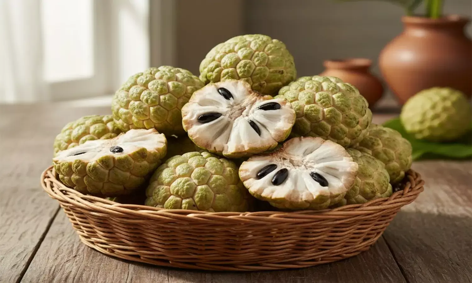 sitafal ke fayde custard apple benefits
