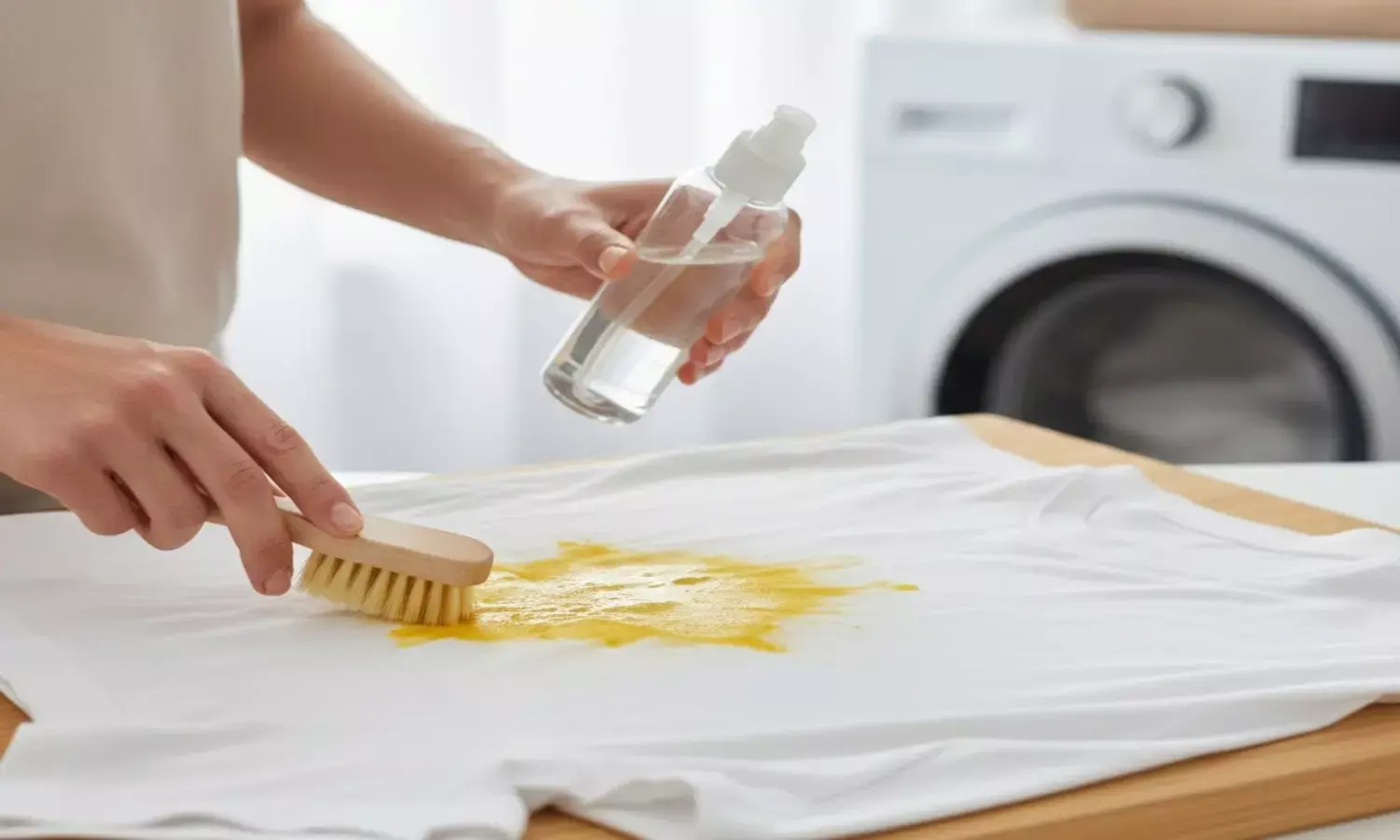 Best way to clean yellow turmeric stains Best way to clean yellow turmeric stains