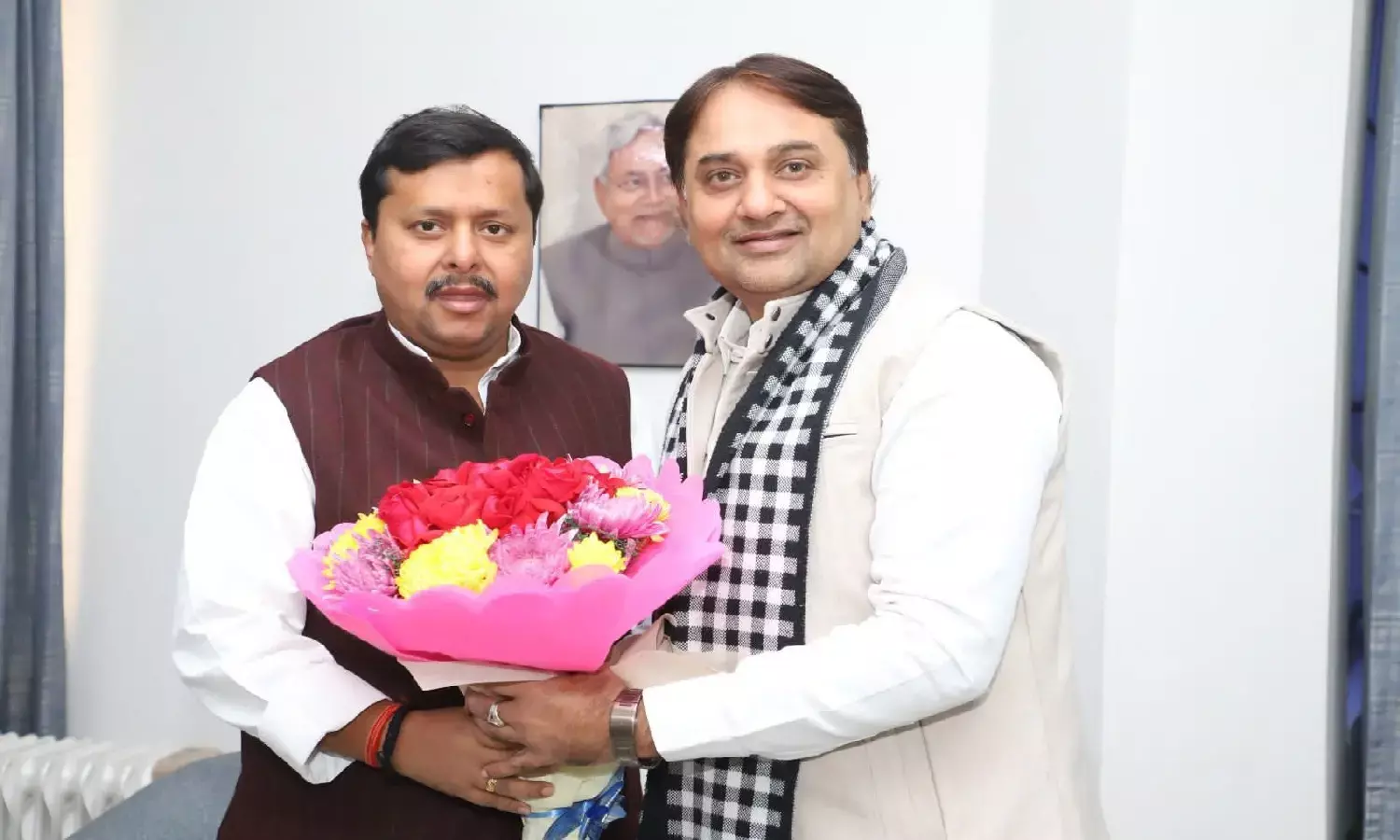 दिल्ली पहुंचे नीलू शर्मा : कार्यकारी अध्यक्ष नितिन नबीन से की भेंट, बोले- उनकी सांगठनिक क्षमता कार्यकर्ताओं के लिए प्रेरणास्त्रोत