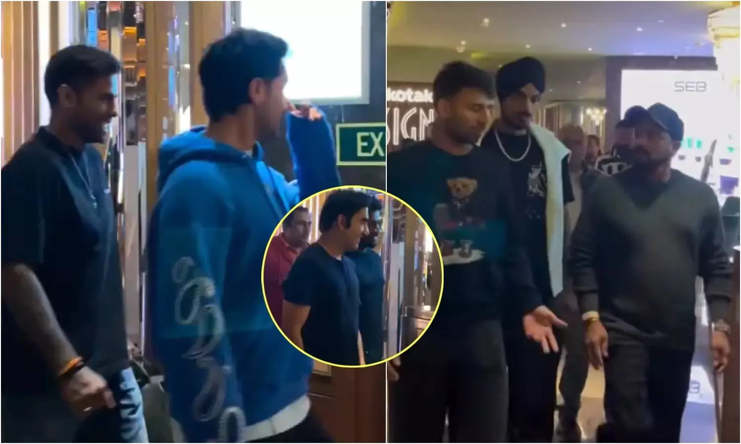 लखनऊ में भारतीय क्रिकेट टीम ने रणवीर सिंह स्टारर धुरंधर देखी।