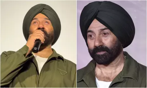 बॉर्डर 2 टीजर लॉन्च के दौरान अभिनेता सनी देओल भावुक हो गए।