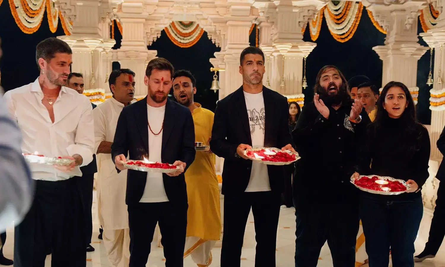 Lionel Messi Vantara Visit Anant Ambani