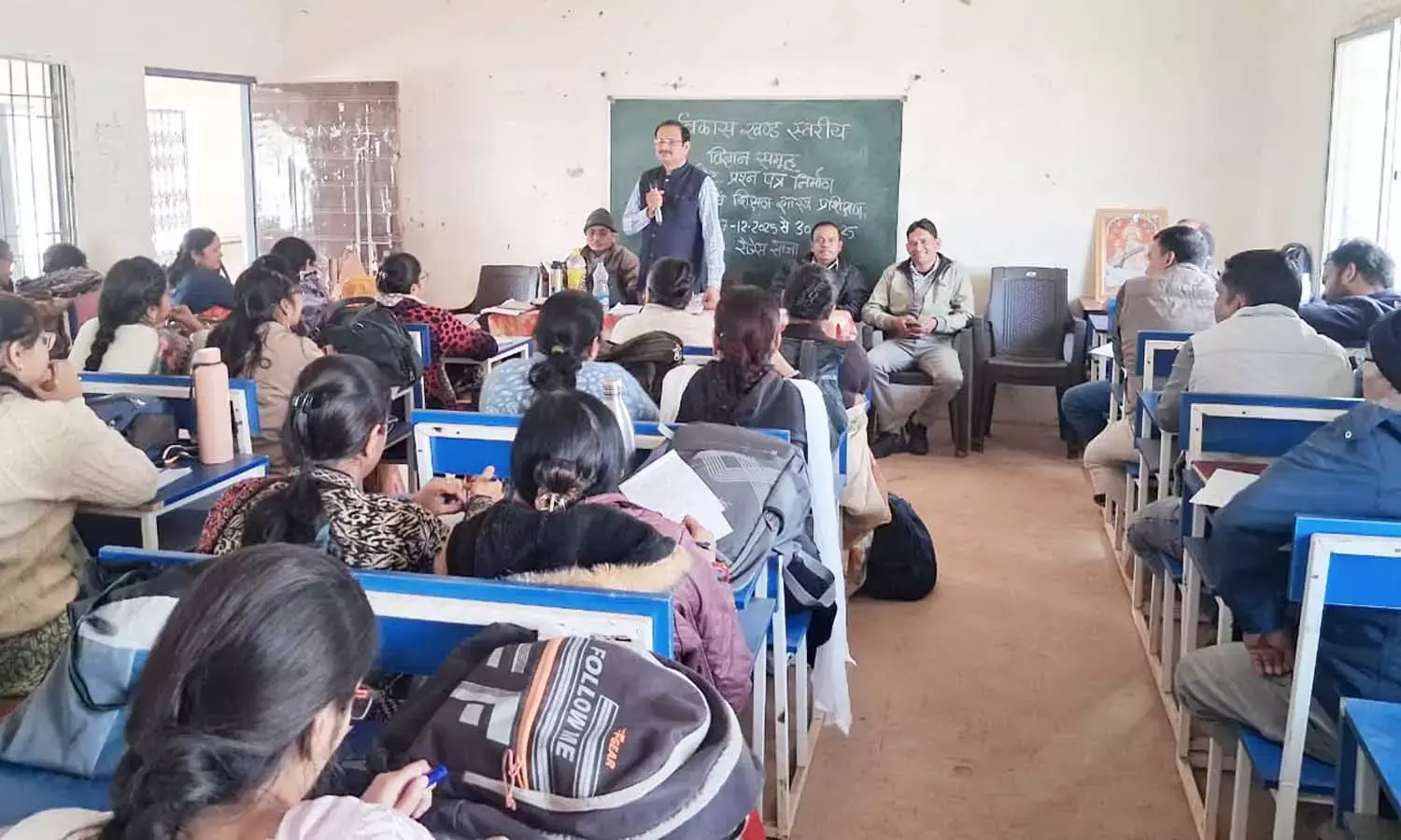 डाइट बेमेतरा के साजा में विज्ञान संकाय की कार्यशाला