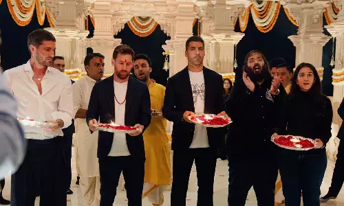 Lionel Messi Vantara Visit Anant Ambani