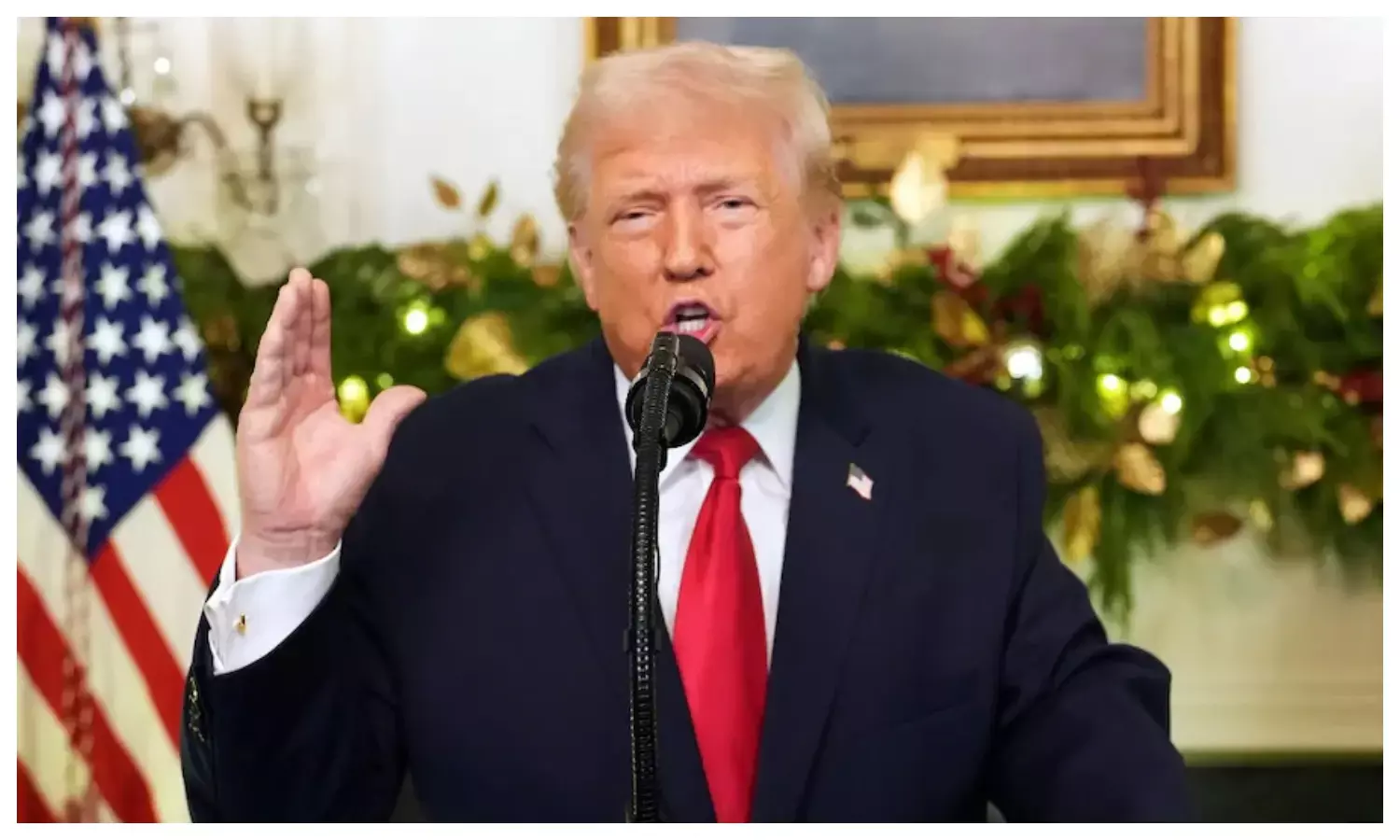 राष्ट्र के नाम संबोधन में ट्रंप ने फिर किया दावा, बोले- 8 महीने में 10 जंग रुकवाए राष्ट्र के नाम संबोधन में ट्रंप ने फिर किया दावा, बोले- 8 महीने में 10 जंग रुकवाए