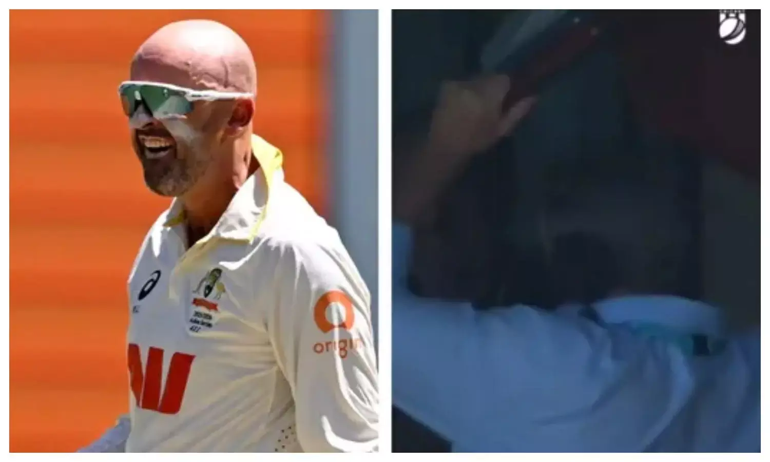 nathan lyon glenn mcgrath viral video