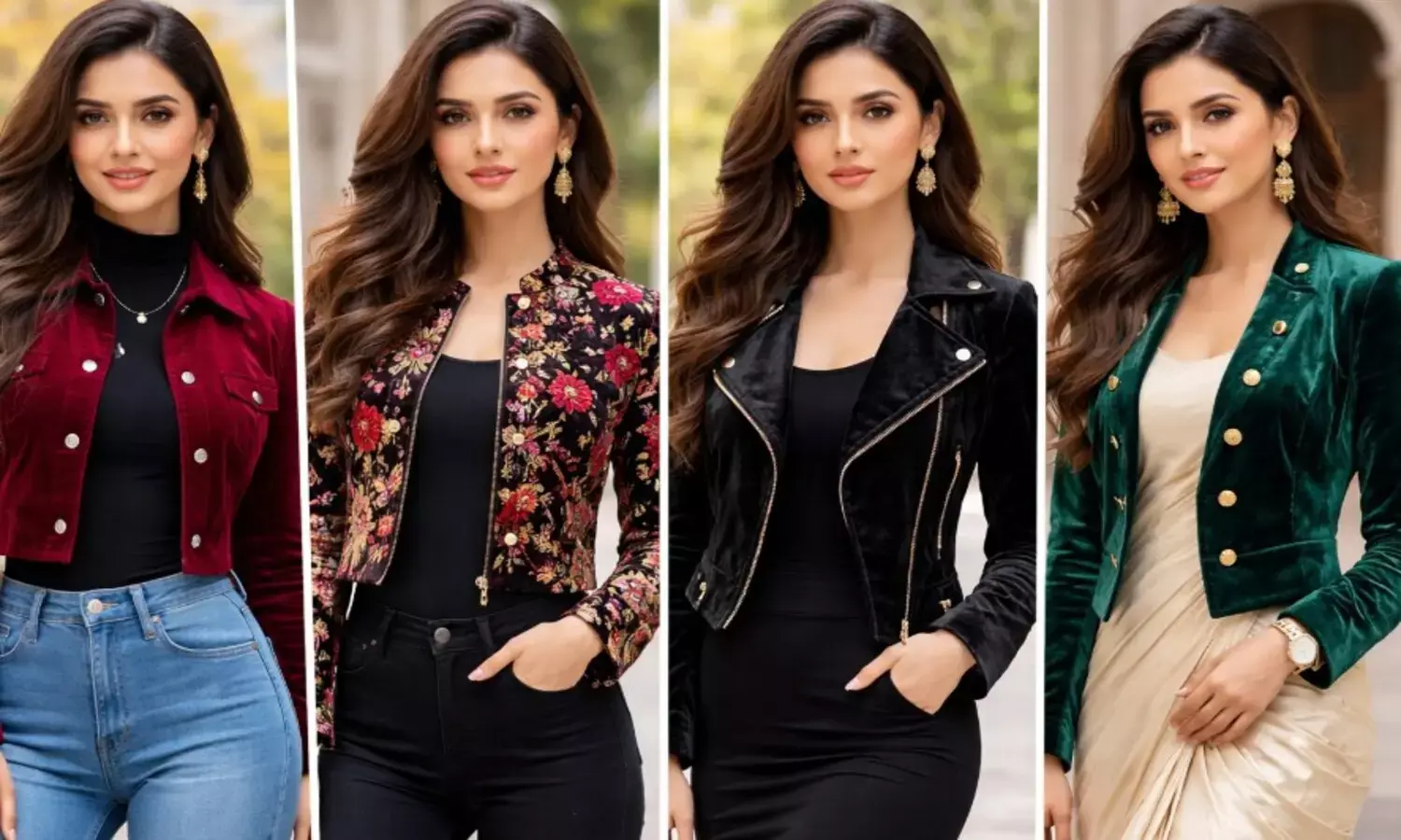 विंटर सीजन में पहनें वेलवेट जैकेट विंटर सीजन में पहनें वेलवेट जैकेट