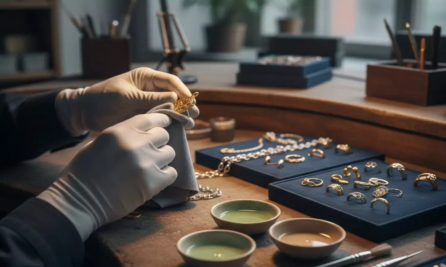 gold silver jewellery cleaning tips