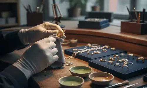gold silver jewellery cleaning tips