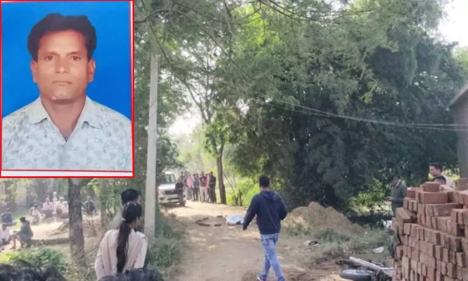 ग्रामीण की संदिग्ध मौत से सनसनी