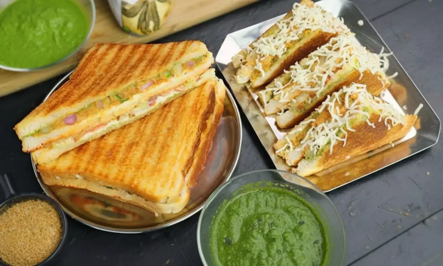 how to make masala sandwich at home