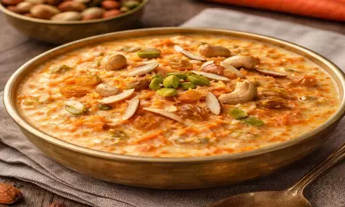 how to make gajar rabri at home