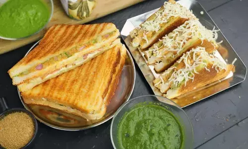 how to make masala sandwich at home