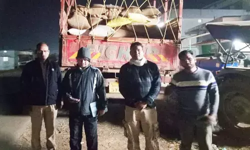 अवैध धान ज़ब्त