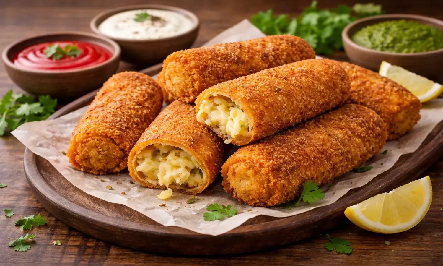 how to make potato cheese rolls