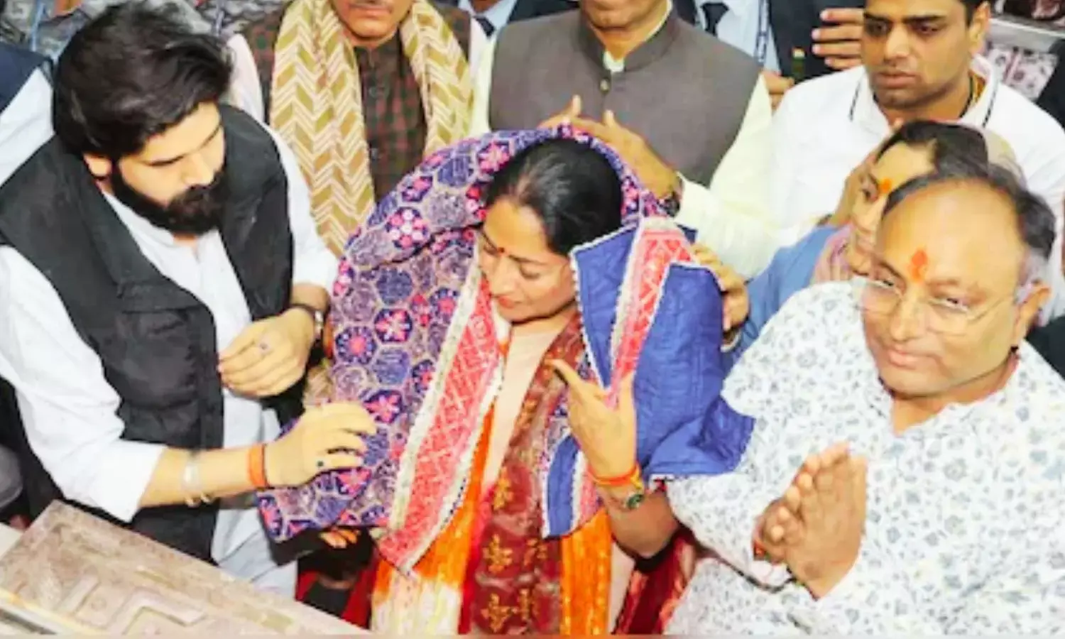 CM Rekha Gupta arrived in Khatu Shyam