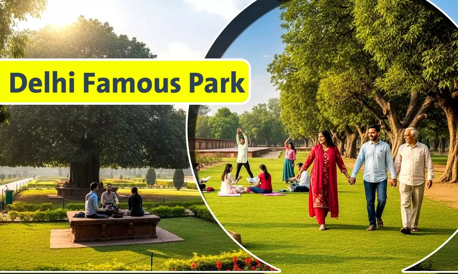 Delhi Famous Park for Faimly