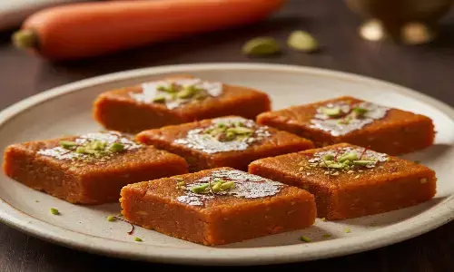 how to make gajar barfi recipe