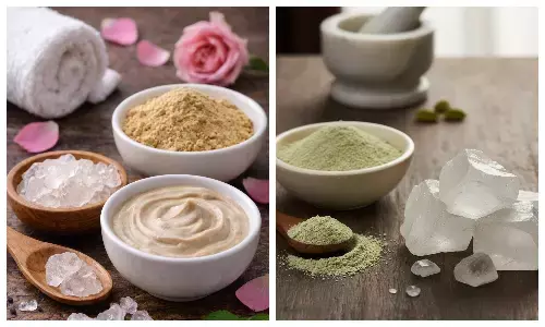 Alum and multani mitti face packs benefits