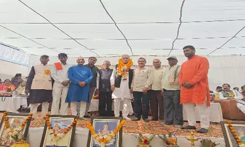 मनवा कुर्मी क्षत्रिय समाज का वार्षिक अधिवेशन : पूर्व सीएम भूपेश बघेल हुए शामिल, बोले- बीजेपी सरकार में किसान परेशान