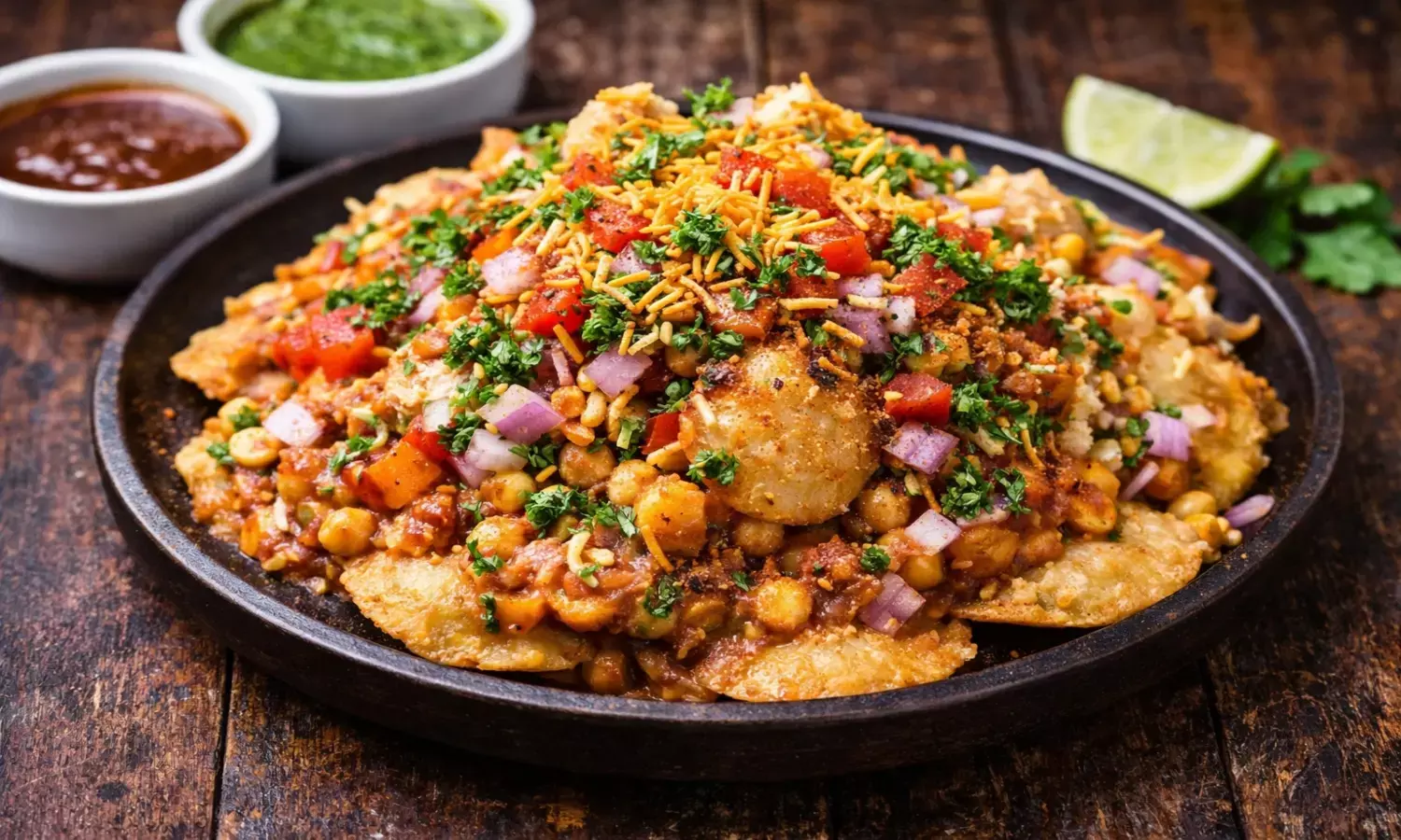 how to make street style masala puri at home