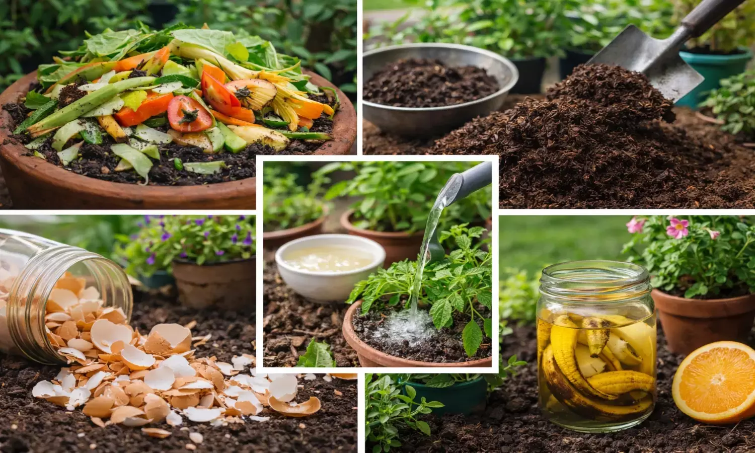 homemade organic fertilizer for plants