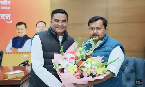 दिल्ली पहुंचे विधायक रिकेश सेन : भाजपा के कार्यकारी अध्यक्ष नितिन नबीन से मुलाकात कर दी बधाई