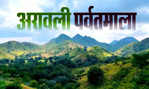 The Aravalli range is essential for Delhi Haryana and Rajasthan