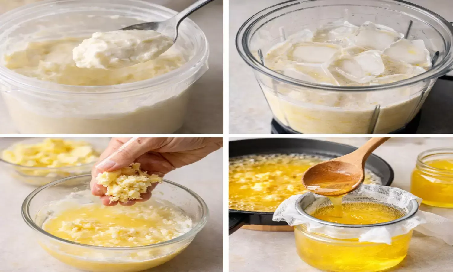how to make ghee with malai